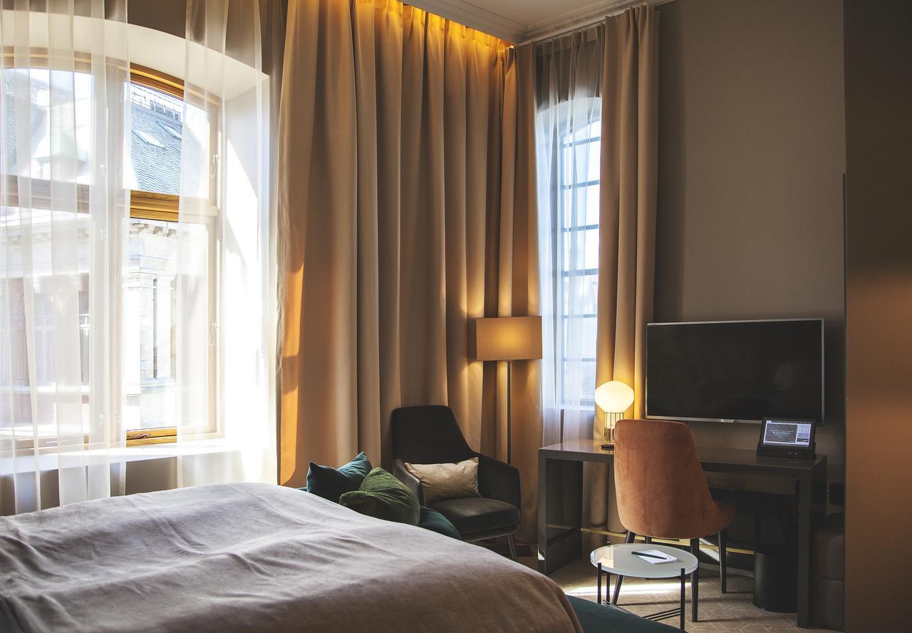 Opus 16 Hotel Bergen Exterior photo A room at the hotel
